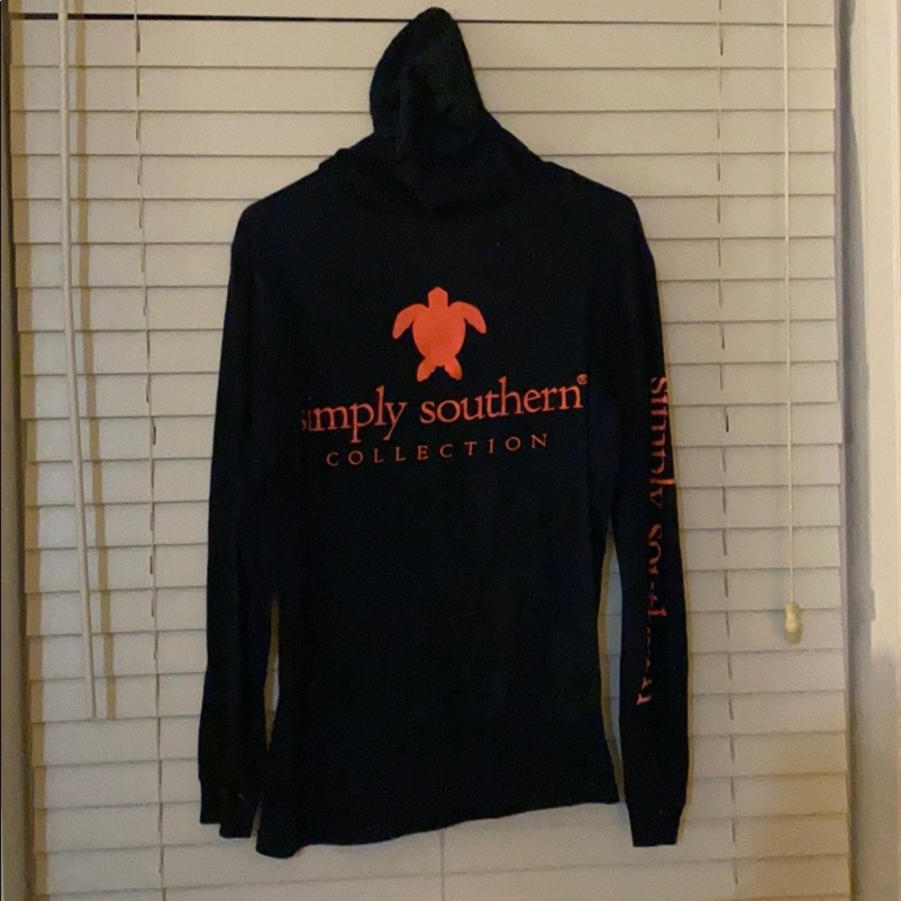 women’s hooded simply southern T-shirt